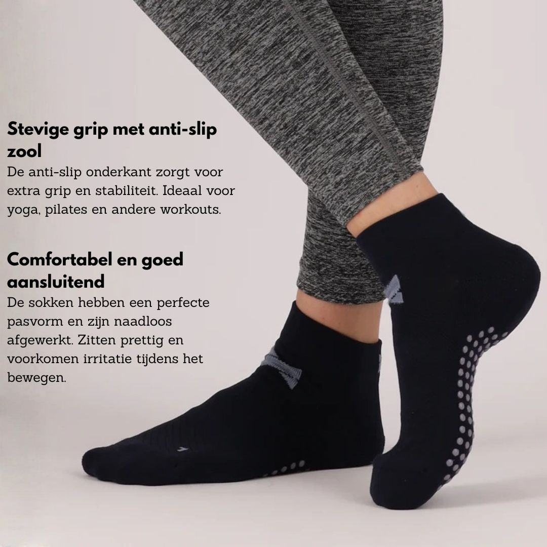 Unisex-Yoga-Socken – 6er-Pack