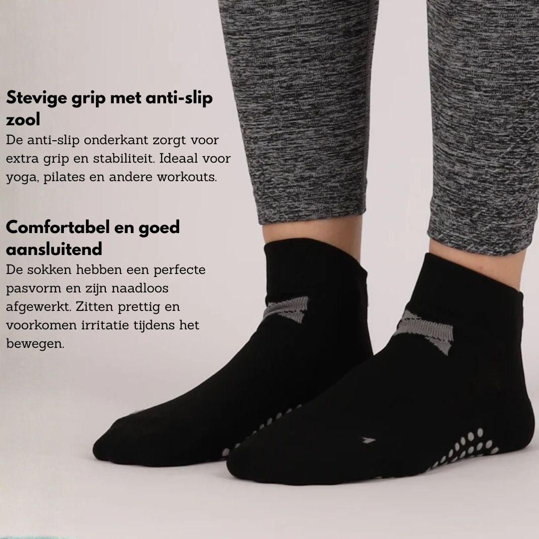 Unisex-Yoga-Socken – 6er-Pack