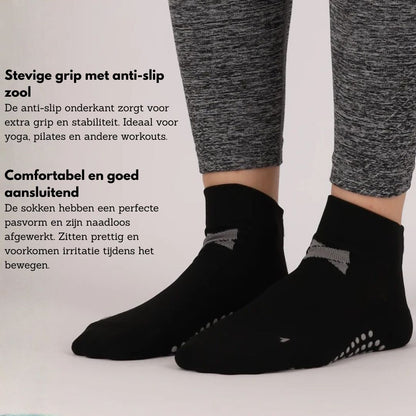 Unisex-Yoga-Socken – 6er-Pack