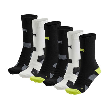 Wysokie skarpetki rowerowe unisex - 6 par