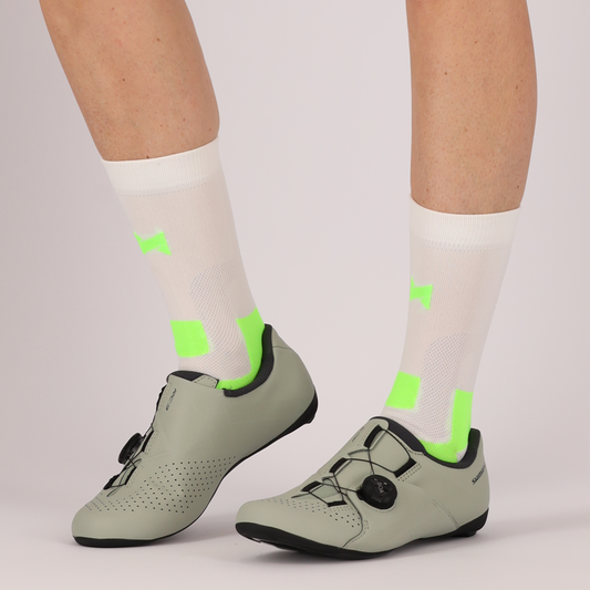 Chaussettes cyclistes hautes unisexes - 6 paires