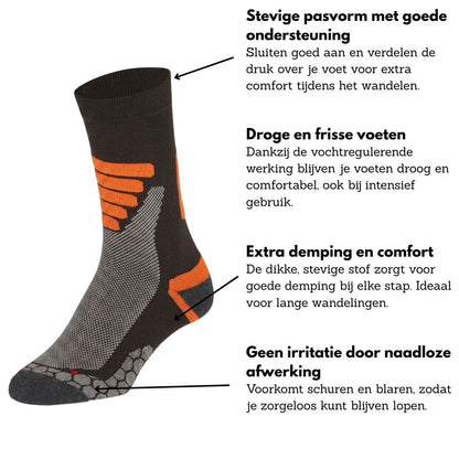 Skarpety turystyczne unisex - 4-pak