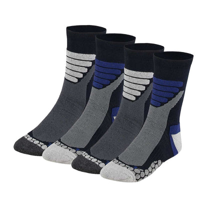 Chaussettes de randonnée unisexes - paquet de 4