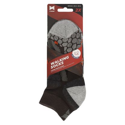 Chaussettes de randonnée basses unisexes - 2 paires