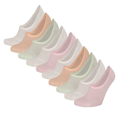 Sport Footies Dames - 10-Pack - Voordeelpakket
