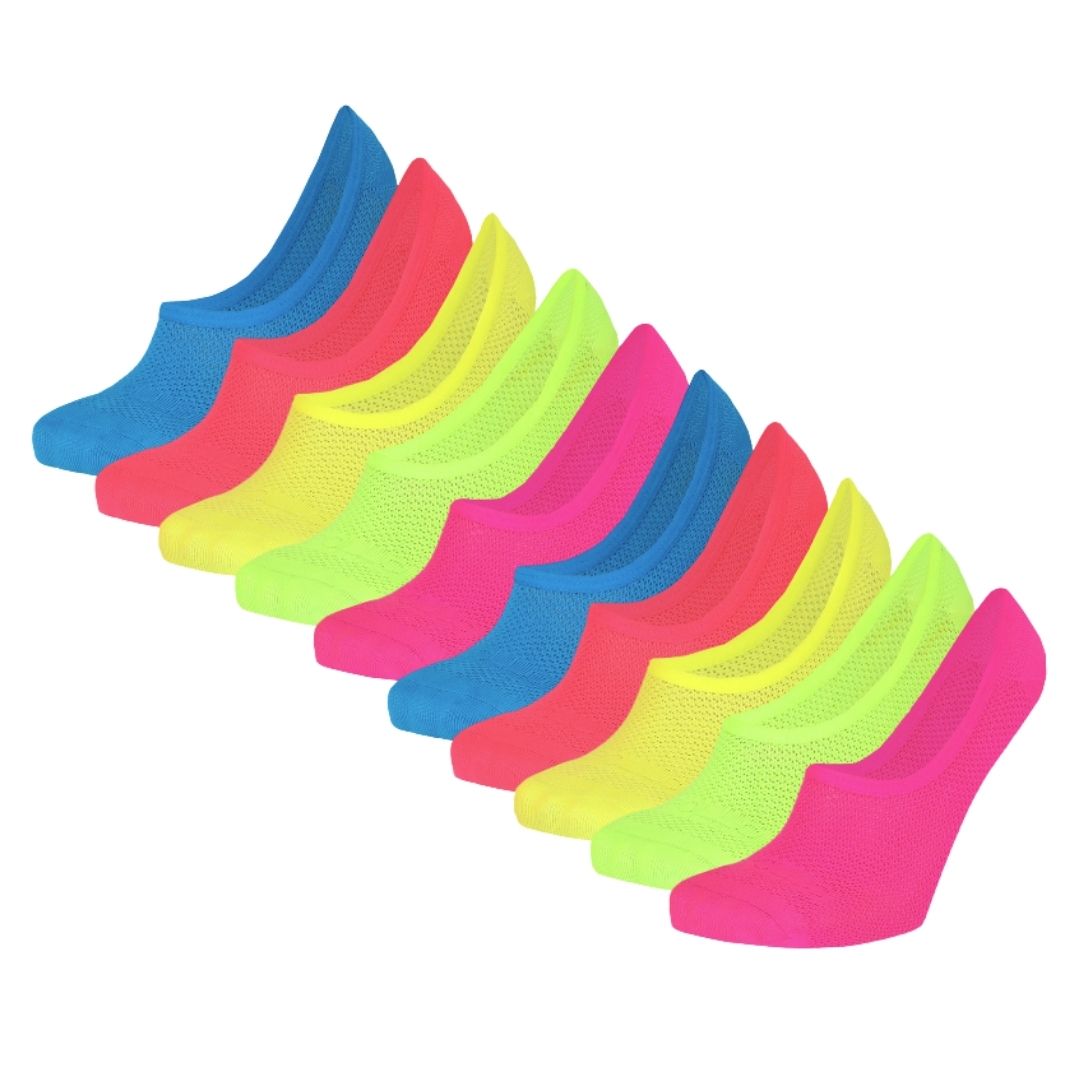 Sport Footies Dames - 10-Pack - Voordeelpakket