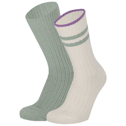 Gebreide bedsok - Viscose - Dames - 4-Pack