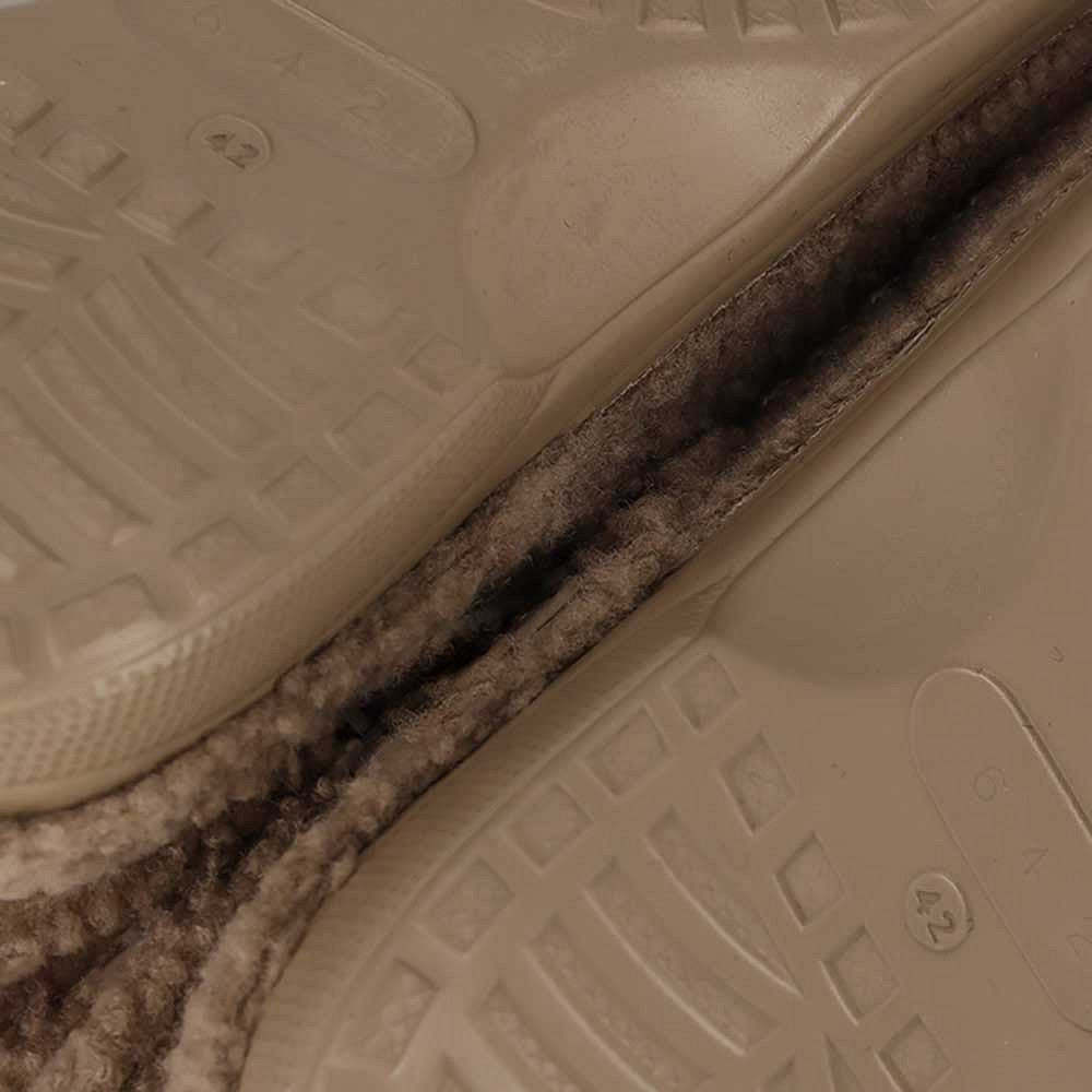 Klomp pantoffels dames - Teddy - Beige