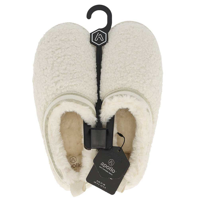 Damen Hausschuhe - Pantoletten Teddy