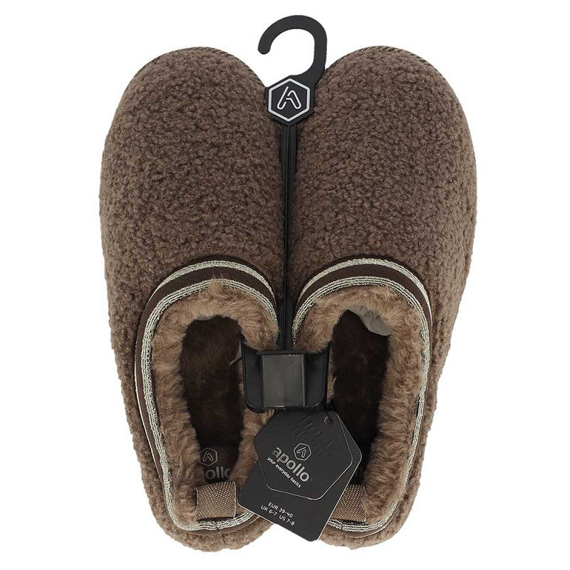 Damen Hausschuhe - Pantoletten Teddy