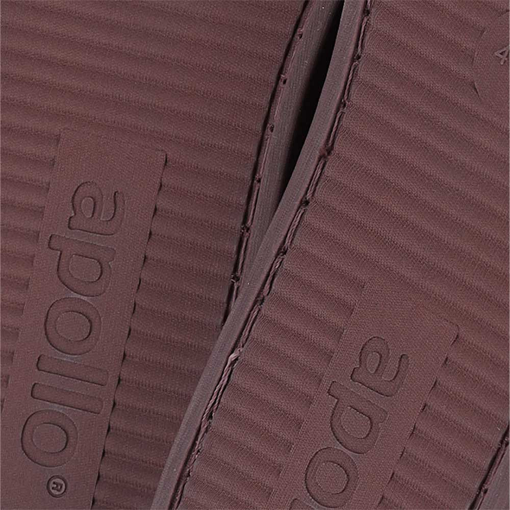 Hoge sloffen dames - Suede - Plum
