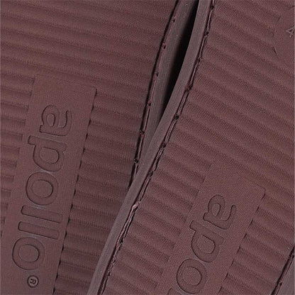 Hoge sloffen dames - Suede - Plum