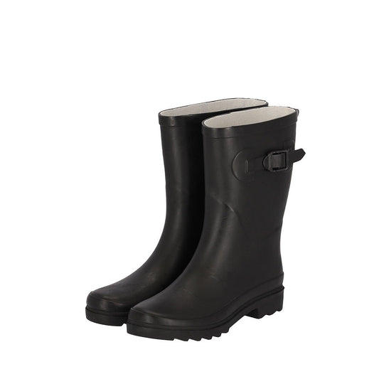 Regenstiefel Damen - Gummi - Schwarz