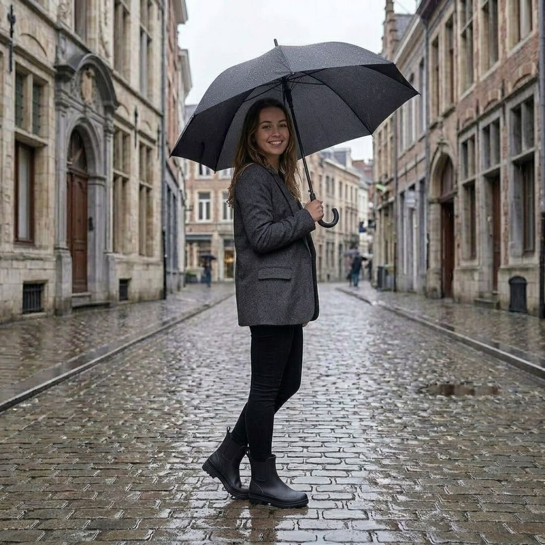 Regenlaarzen Dames - Chelsea - Zwart