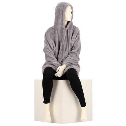 Huggle Hoodie Damen - einfarbig - Einheitsgröße