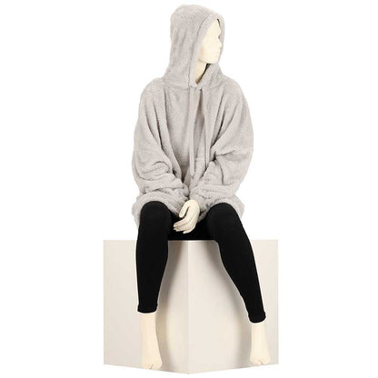 Huggle Hoodie Damen - einfarbig - Einheitsgröße