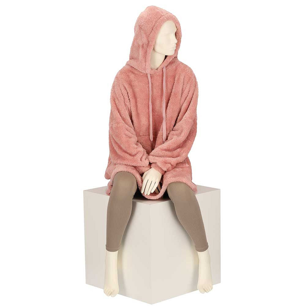 Huggle Hoodie Damen - einfarbig - Einheitsgröße