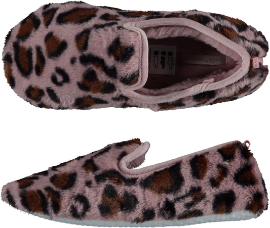 Pantoufles mules pour dames avec impression d'animaux