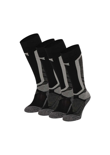 Skarpety snowboardowe unisex - 4 pary