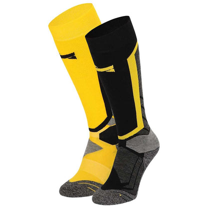 Chaussettes de snowboard unisexe - 2 paires