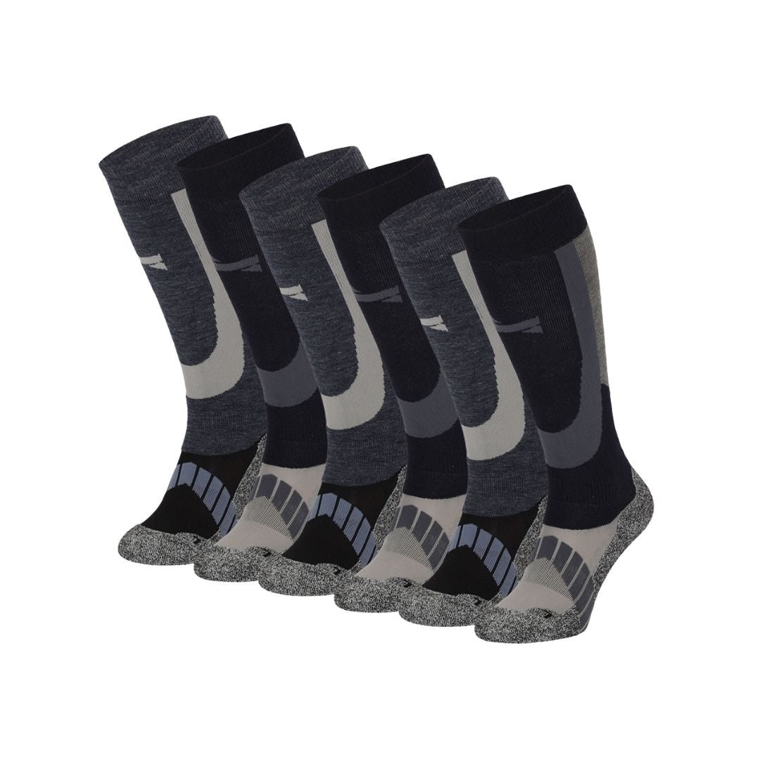 Chaussettes de ski unisexe - 4 paires