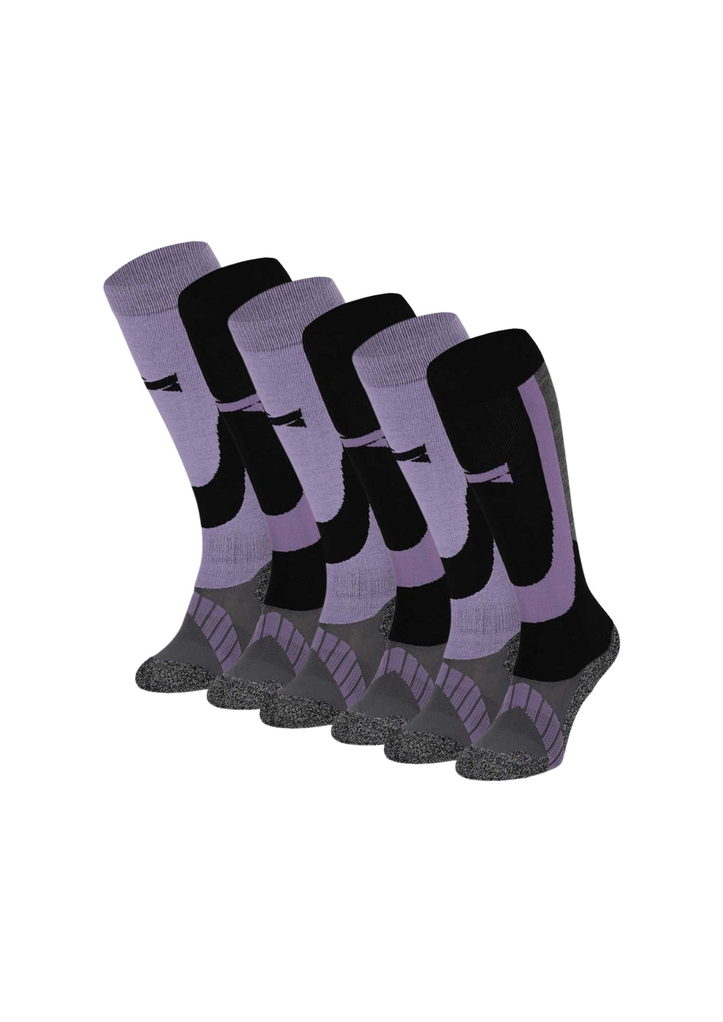 Chaussettes de ski unisexe - 4 paires