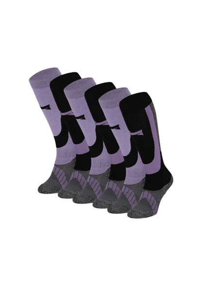 Chaussettes de ski unisexe - 4 paires