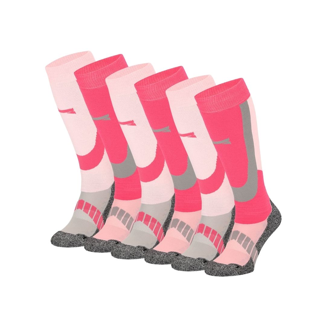 Chaussettes de ski unisexe - 4 paires