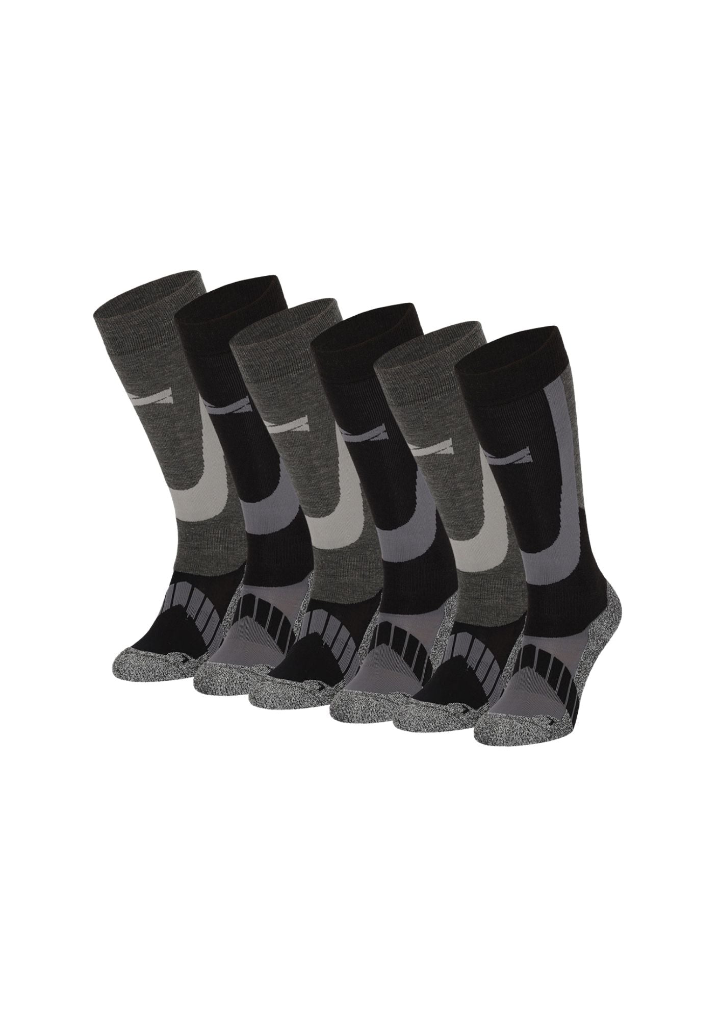 Chaussettes de ski unisexe - 4 paires