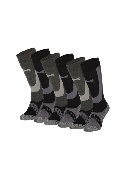 Chaussettes de ski unisexe - 4 paires