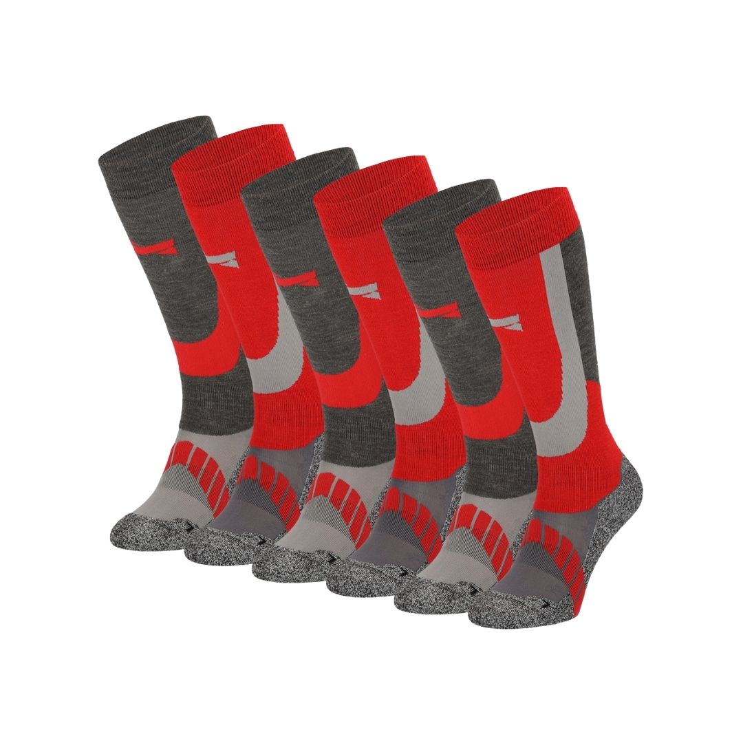 Chaussettes de ski unisexe - 4 paires