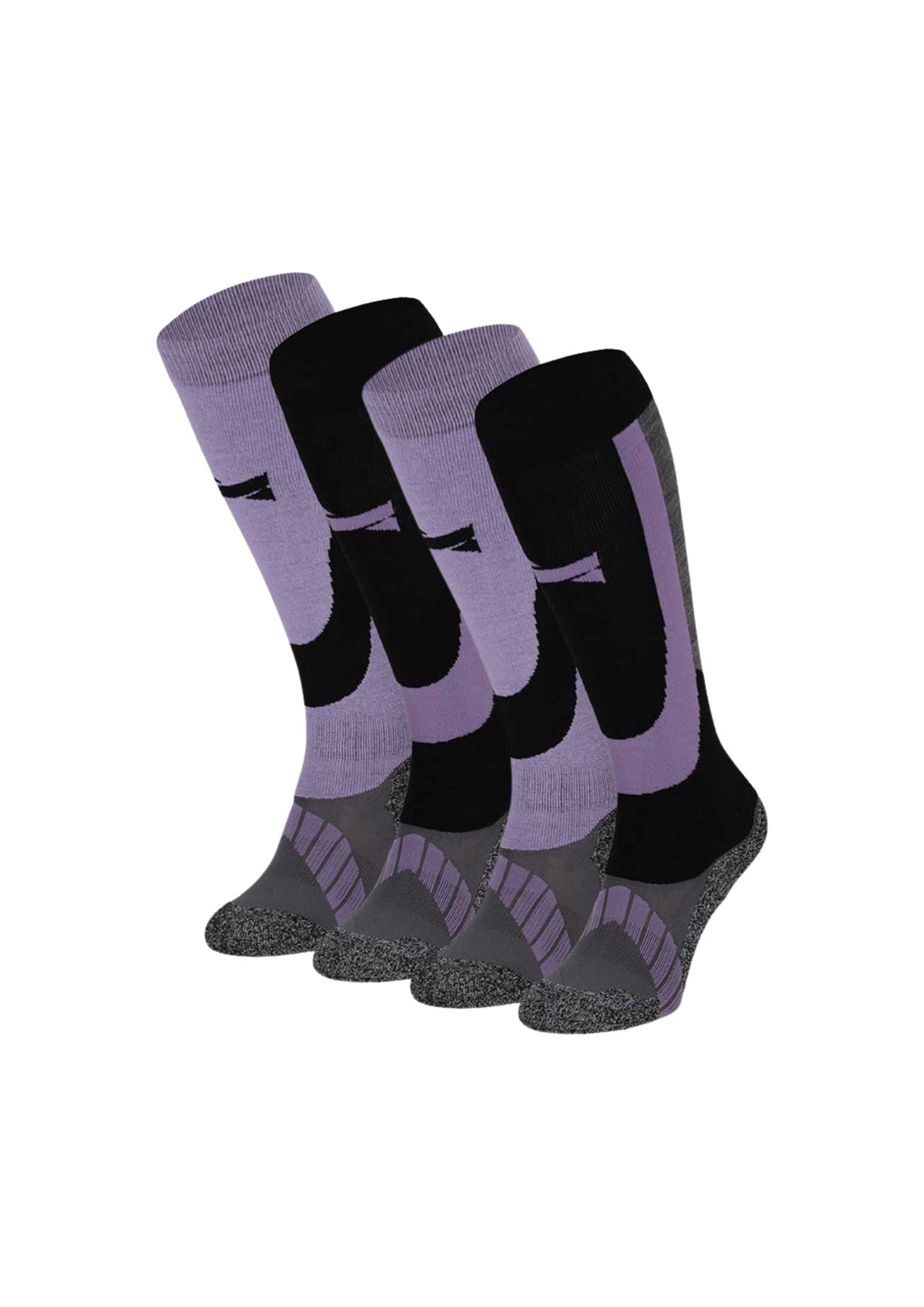 Chaussettes de ski unisexe - 4 paires