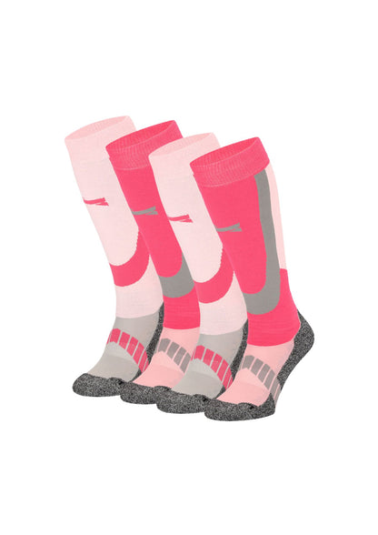 Chaussettes de ski unisexe - 4 paires