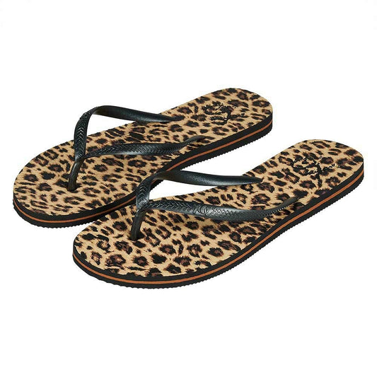 Teenslippers Dames - Luipaardprint