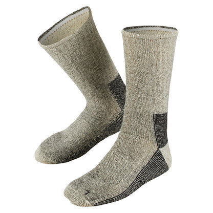 Warme Wandersocken - Grau - Merinowolle - 35/38 - 1 Paar