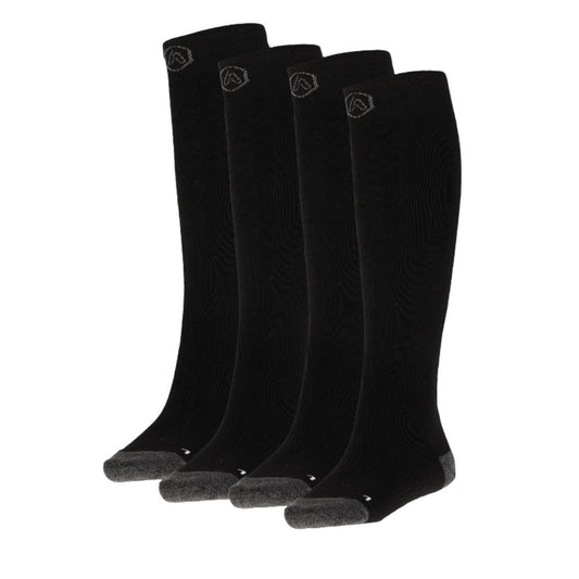 Skisocken Unisex – einfarbig – Frotteesohle – 4er-Pack – Vorteilspack