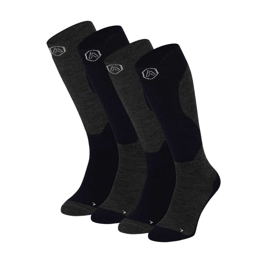 Skisocken Unisex – Design – 4er-Pack – Vorteilspaket