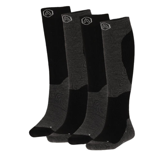 Skisocken Unisex – Design – 4er-Pack – Vorteilspaket