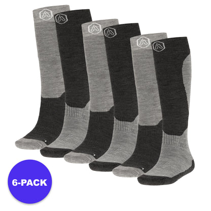 Skisocken Unisex - Design - 6er-Pack - Vorteilspack