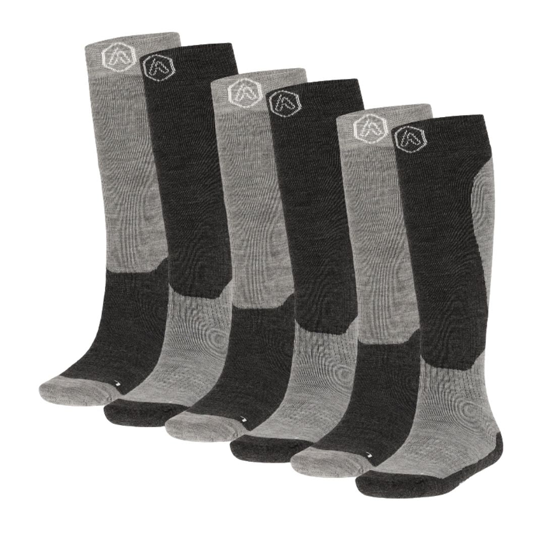 Chaussettes de ski Unisex - Design - 6-Pack - Advantage pack