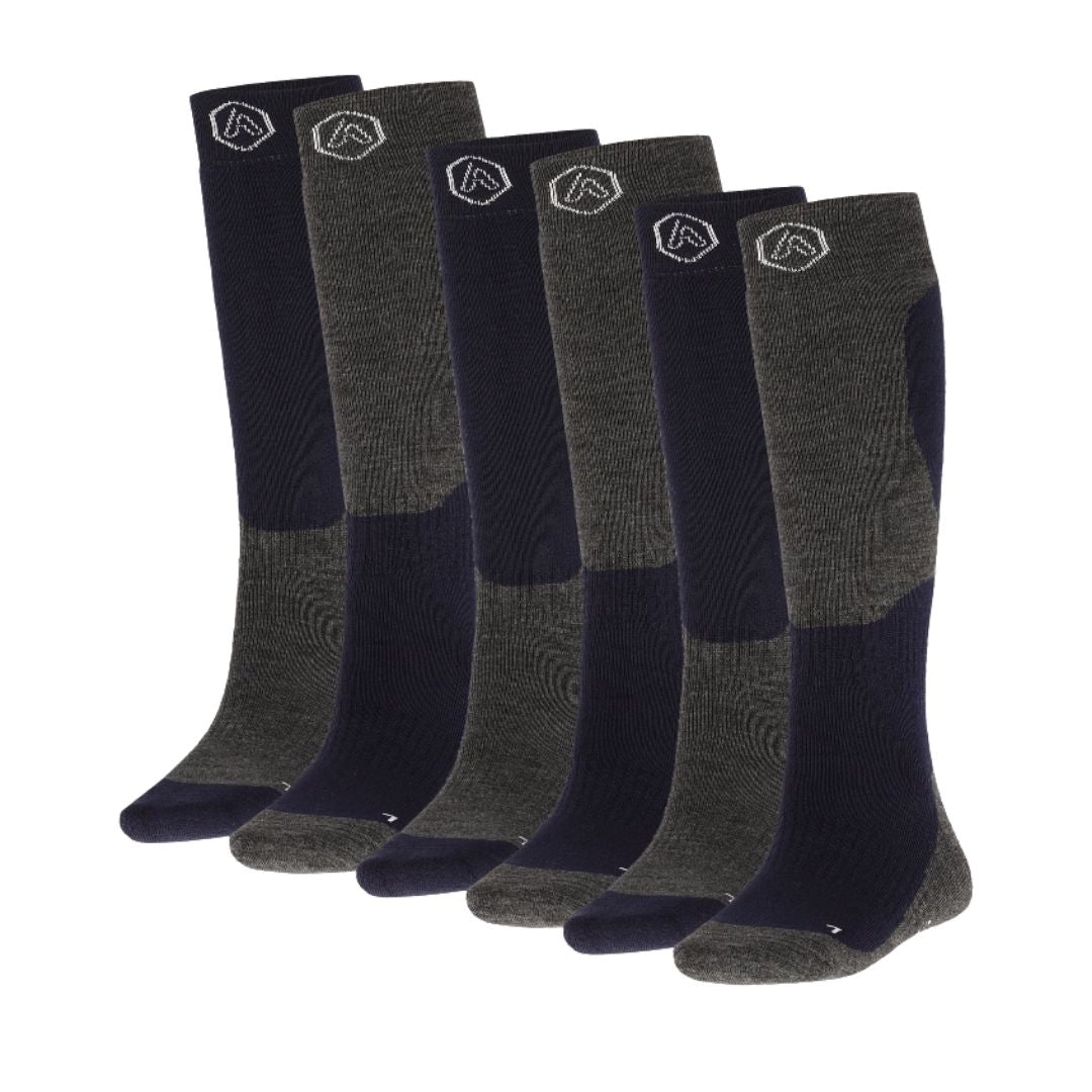 Chaussettes de ski Unisex - Design - 6-Pack - Advantage pack