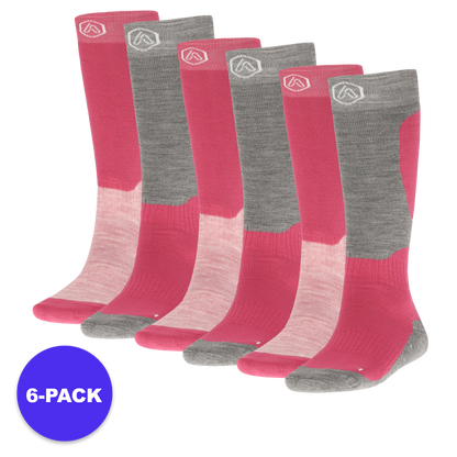 Skisocken Unisex - Design - 6er-Pack - Vorteilspack