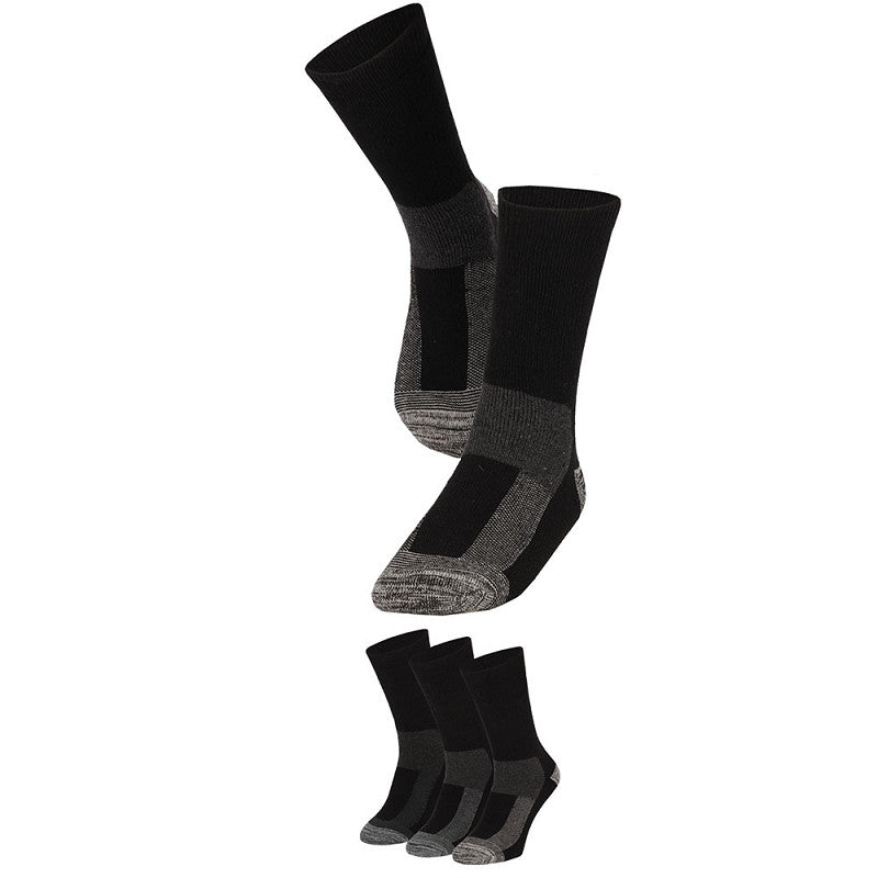 Chaussettes de travail en laine Thermo - paquet de 6 - Advantage