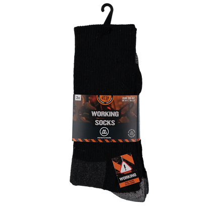 Chaussettes de travail en laine Thermo - paquet de 6 - Advantage