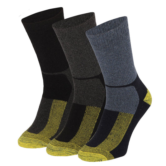 Thermosocken aus Wolle - Multi Colour - 3er-Pack