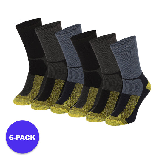 Chaussettes de travail en laine Thermo - paquet de 6 - Advantage