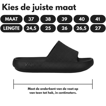 Pantoffeln Damen - Flops - Schwarz