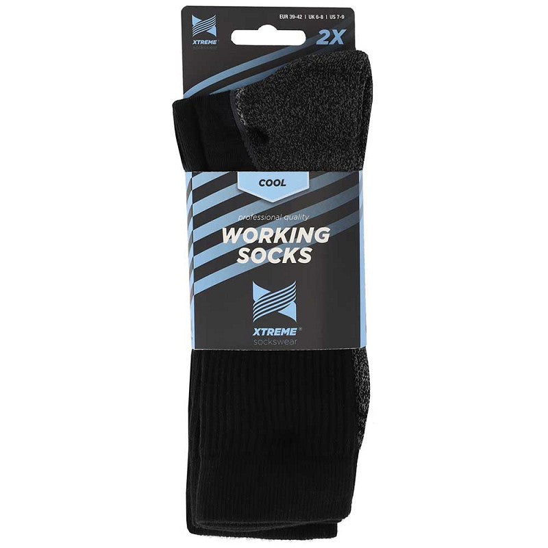 Arbeitssocken Coolmax – Unisex – 2er-Pack