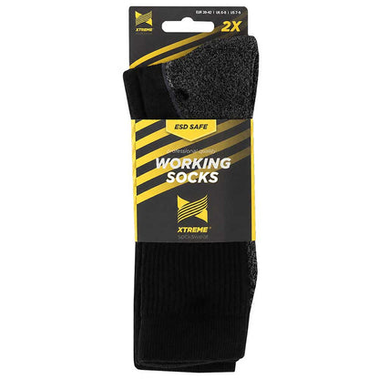 ESD-Arbeitssocken – Unisex – 4er-Pack