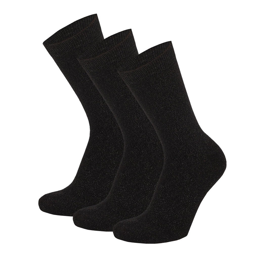 Damensocken Mode - Schwarz (3er-Pack)